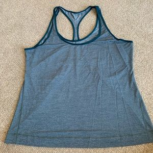 Lululemon Lightweight Teal Tank with Built-in Bra